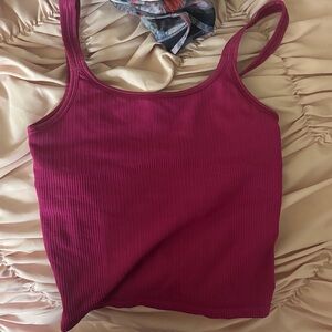 lululemon athletica Magenta ebb to street tank